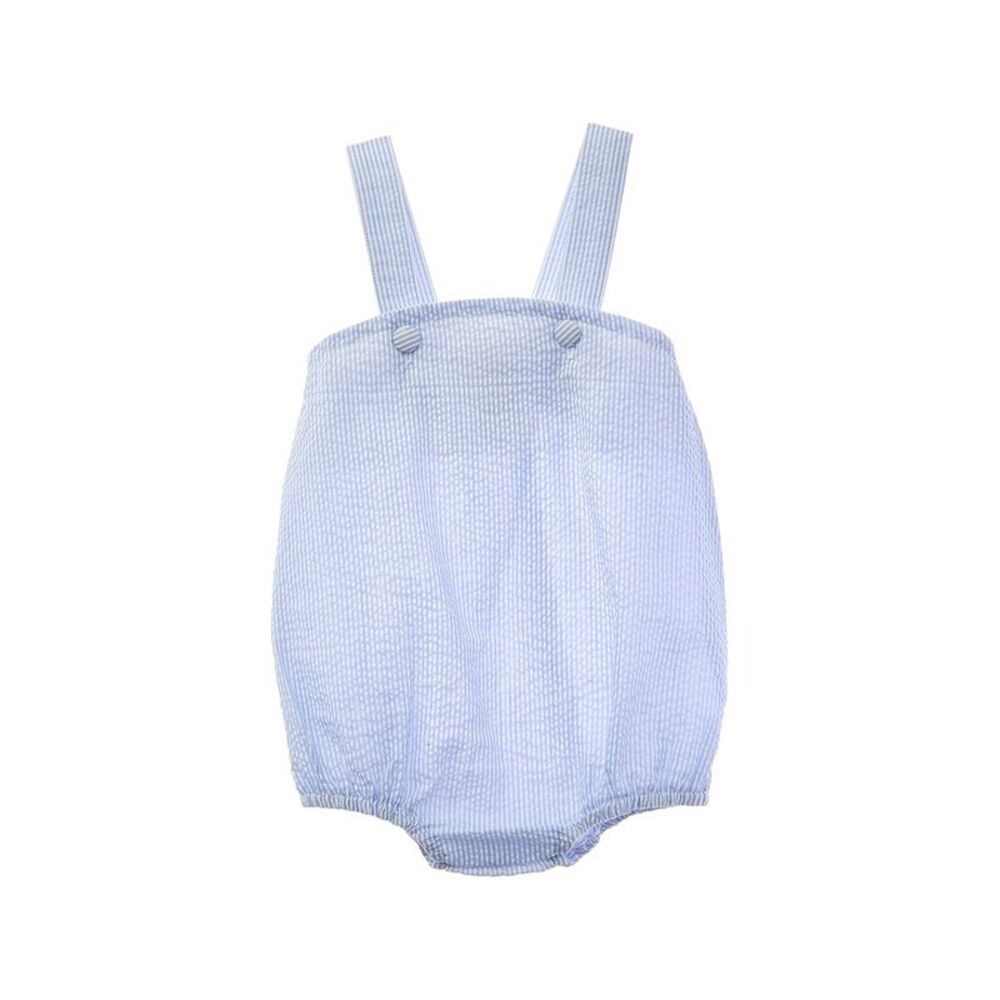 Carriage Boutique Boys  Bubble Romper, Blue